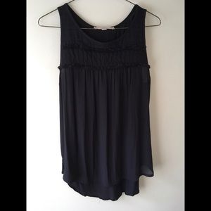 Sheer LOFT Tank Top  (w/ Quilted Details!)